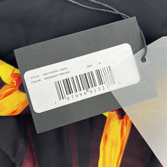 Louisa Ballou Half Moon One Piece Swimsuit in Midnight Orchid - Picture 9 of 9